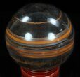 Polished Tiger's Eye Sphere #33628-2